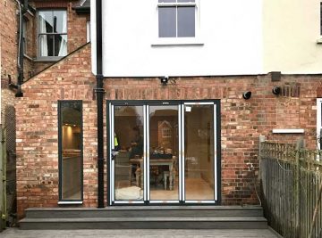crouch end house extension outside view
