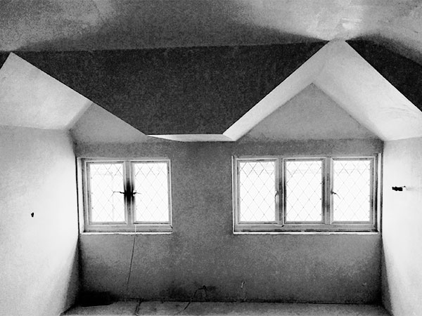 loft conversion inside view