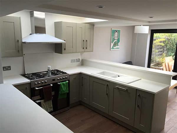 modern kitchen renovation design in London