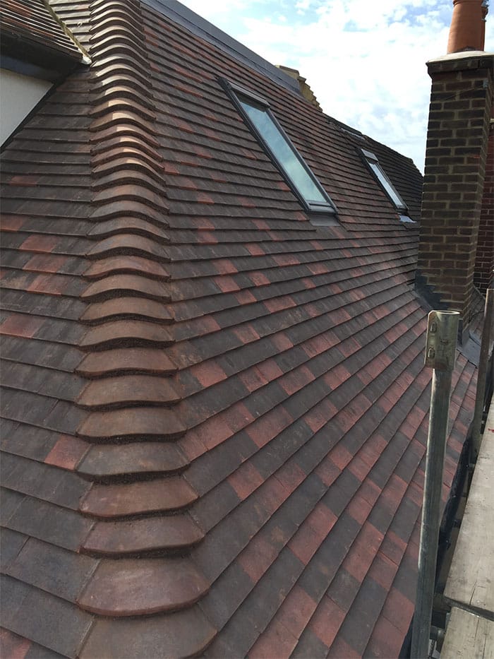 roof tiling installation in London